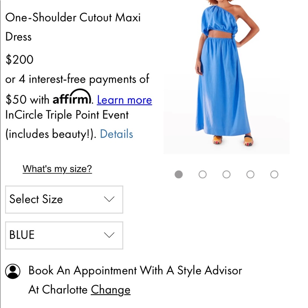 Farm rio blue dress